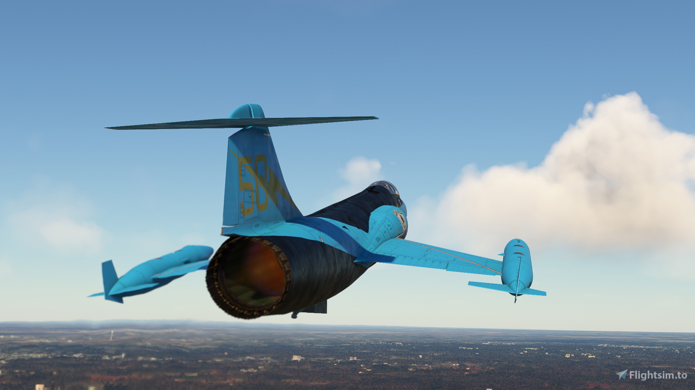 Sim Skunk Works F-104 Starfighter - MM6551 102º Gruppo Valzer for