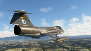 Sim Skunk Works  TF-104 Starfighter  - Jagdbombergeschwader 33 German Air Force (Luftwaffe) 27+96 thumbnail 3