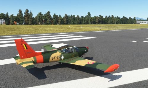 Sim Skunk Works SF-260 Belgian Air Force trainer