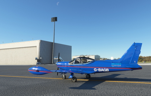 Sim Skunk Works SF-260 G-BAGB
