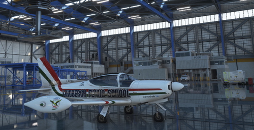 Sim Skunk Works SF-260 Lindbergh Flying School