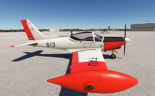 Sim Skunk Works SF-260 N613E Livery 