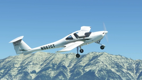 SimSolutions DA20-C1 Utah Valley University N987CT [8K and 4K]