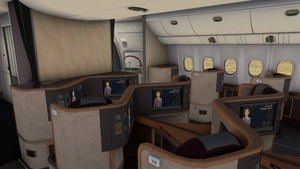 Singapore Airlines [Pack] w/Cabin PMDG B777-300ER thumbnail 7