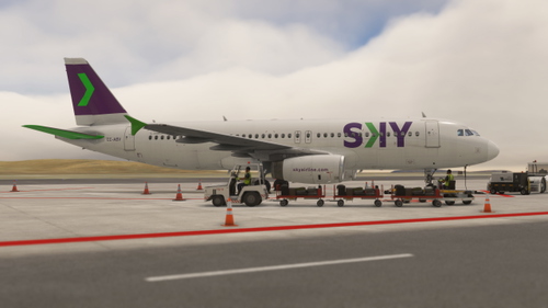 Sky airline CC-ABV