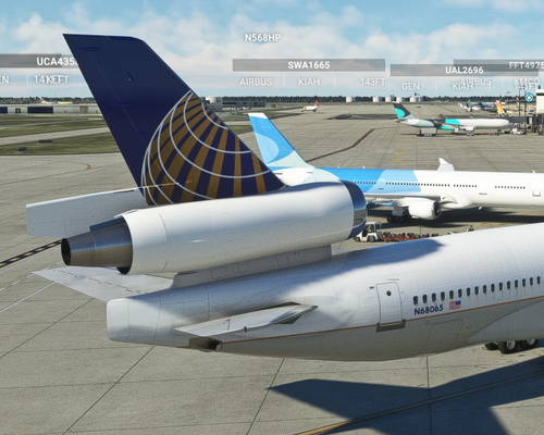 Sky Simulations MD-11 - Continental Airlines Globe Livery (N68065)