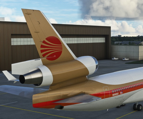 Sky Simulations MD-11 - Continental Airlines (Red Meatball)