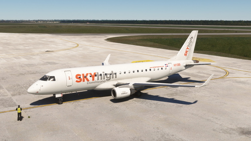 SKYhigh Dominica Flightsim Studios E175 - HI1088