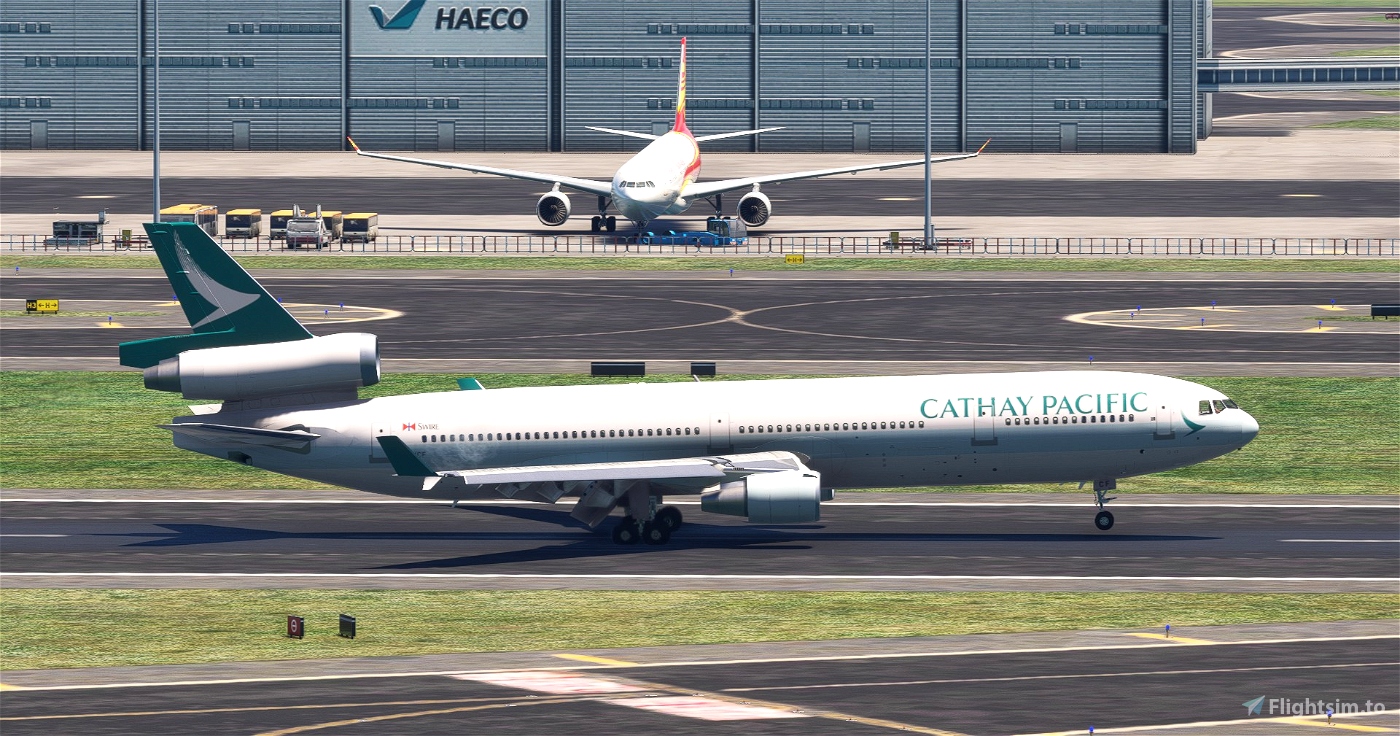 skysim MD-11 Cathay Pacific Airlines 國泰航空公司 (Fictional) [4K] for Microsoft  Flight Simulator