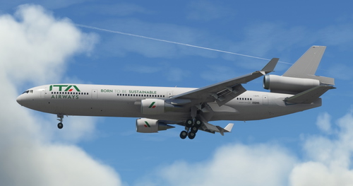 skysim MD-11 ITA AIRWAYS (Fictional) [4K]