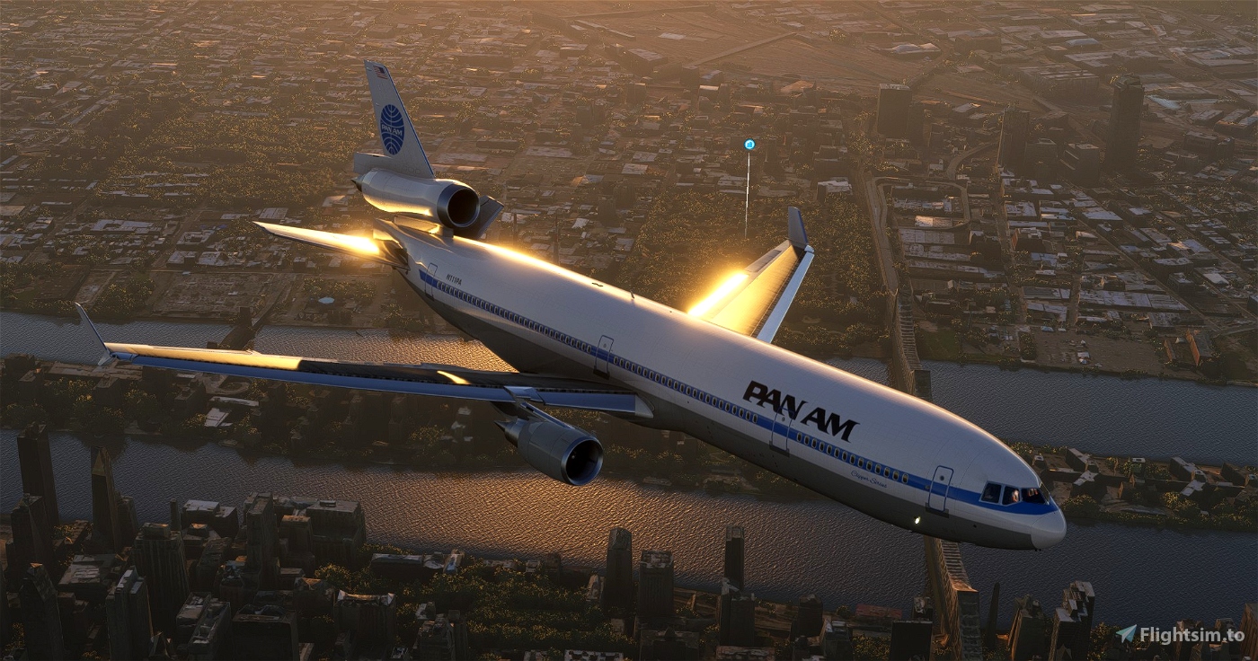 skysim MD-11 PAN AM (Fictional) [4K] for Microsoft Flight Simulator