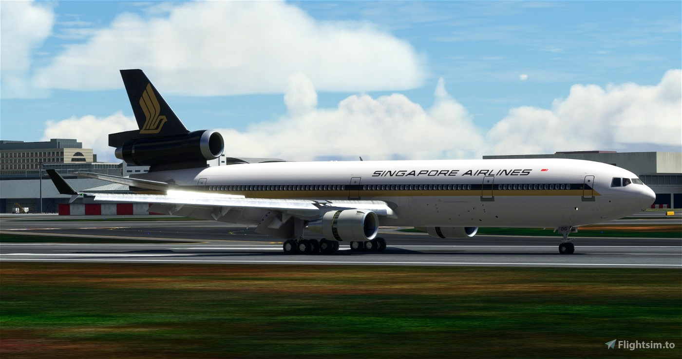 skysim MD-11 SINGAPORE AIRLINES OldLivery(Fictional) [4K] for Microsoft  Flight Simulator