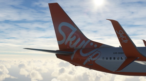 SkyUp Airlines I UR-SQH [4K] I PMDG 737-800 thumbnail 6
