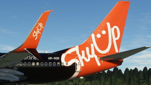 SkyUp Airlines "Shakhtar Donetsk FC" (UR-SQE) - PMDG 737-700