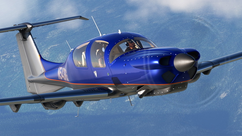 Skyward Simulations DA50 RG - N543RG (Dynamic Registration)