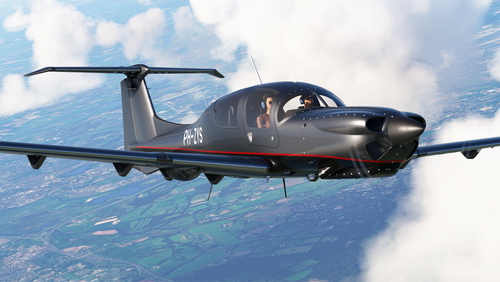 Skyward Simulations DA50 RG - PH-ZYS (Dynamic Registration)