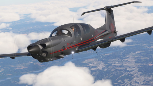Skyward Simulations DA50 RG - N150RG (Dynamic Registration)