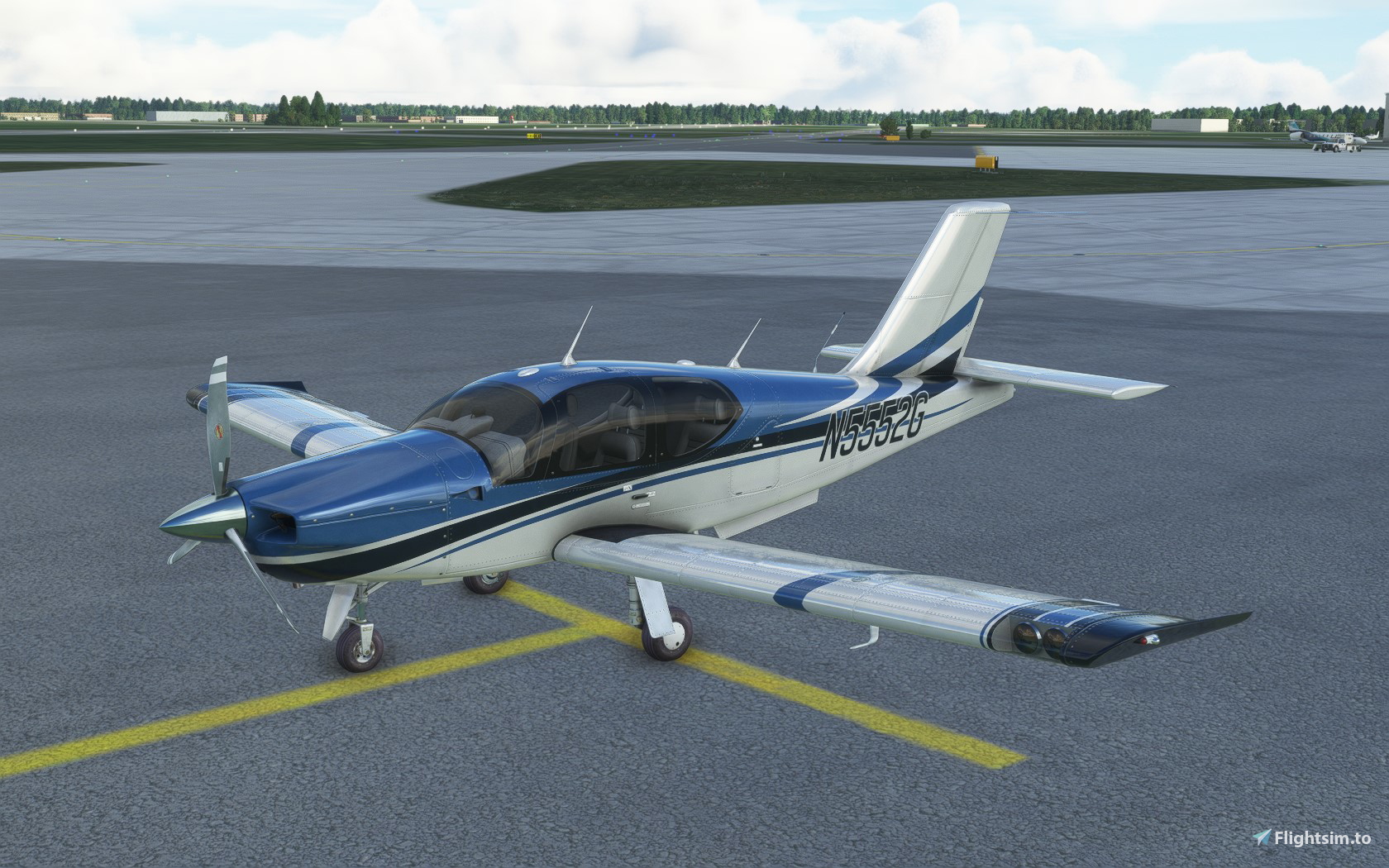 Socata Trinidad TB-21 N5552G - Aircraft Liveries for MSFS