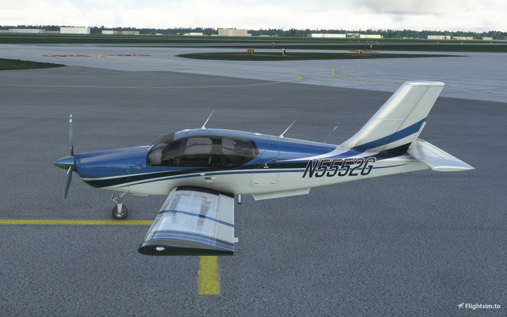 Socata Trinidad TB-21 N5552G - Aircraft Liveries for MSFS