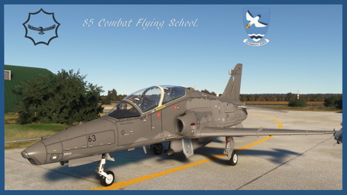 South African Air Force(85 Combat Flying School)  repaint for  BAE Systems Hawk T.2 / MK.127