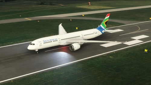 South African Airways Dreamliner Concept | B787-9 | ZS-SXZ | Horizon Simulations