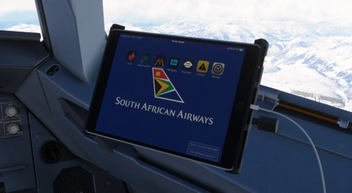South African Airways EFB Background - Fenix A320 Block 2