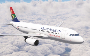 South African Airways Fenix v2 A320-200 IAE ZS-SZD BFU thumbnail 1