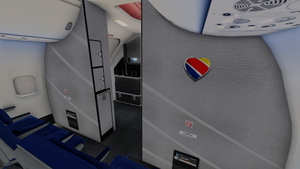 Southwest Airlines "New Mexico One" w/Cabin PMDG 737-8H4 thumbnail 10