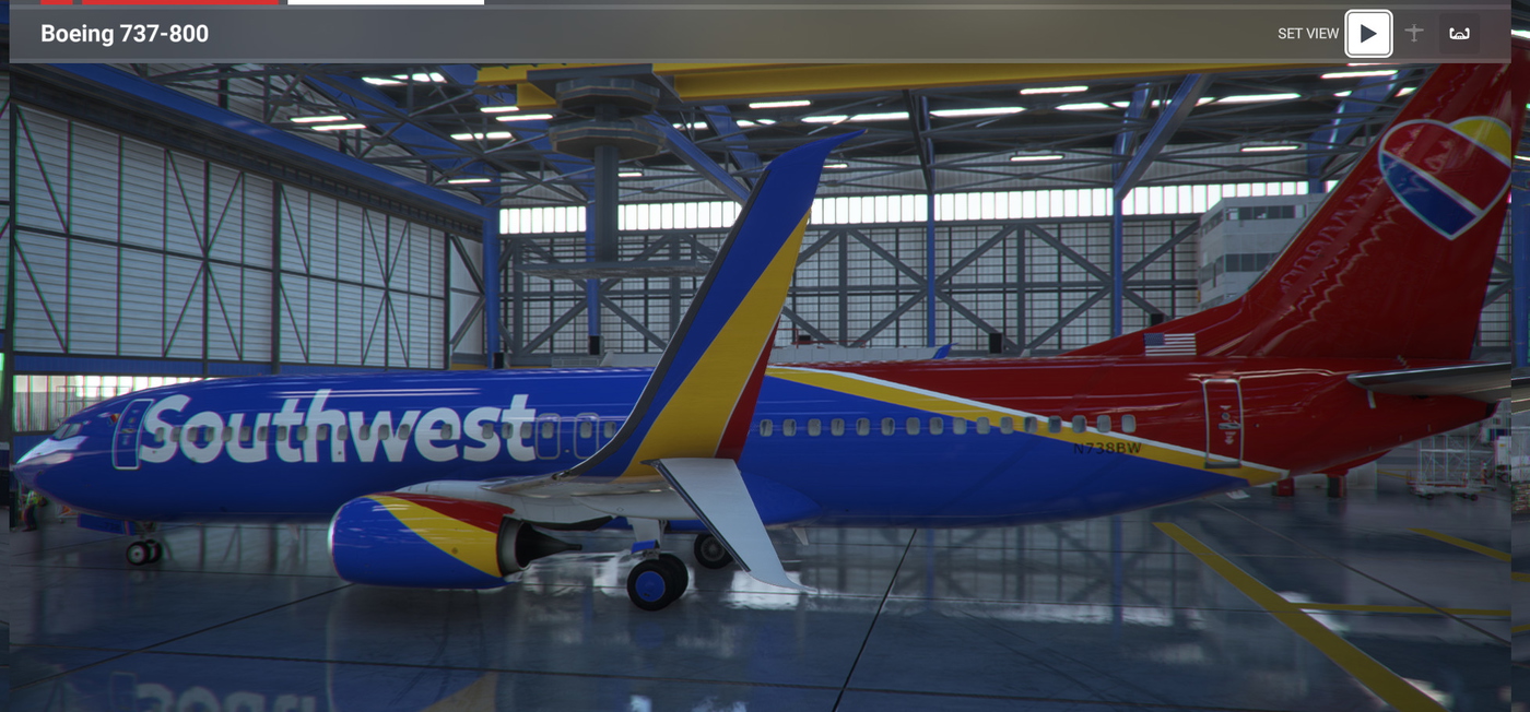 SOUTHWEST PMDG Boeing 737-800 for Microsoft Flight Simulator | MSFS