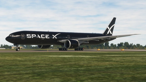 Space X ✈ PMDG 777-300ER ✈ Fictional