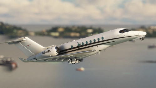 Sparfell Luftfahrt ( OE-HPL ) Citation Longitude - 8K