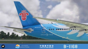 [SPECIAL] Horizon Sim B789 China Southern 中国南方航空 "787th 787" B-1168 8K thumbnail 8