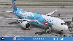[SPECIAL] Horizon Sim B789 China Southern 中国南方航空 "787th 787" B-1168 8K thumbnail 6