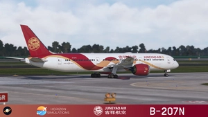 [SPECIAL] Horizon Sim B789 Juneyao Air 吉祥航空 "Chinese Silk Ribbon" B-207N 8K thumbnail 2
