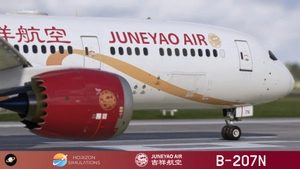 [SPECIAL] Horizon Sim B789 Juneyao Air 吉祥航空 "Chinese Silk Ribbon" B-207N 8K thumbnail 3