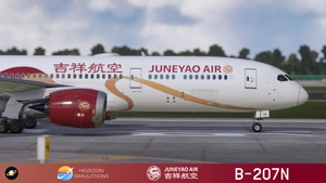 [SPECIAL] Horizon Sim B789 Juneyao Air 吉祥航空 "Chinese Silk Ribbon" B-207N 8K thumbnail 9