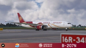 [SPECIAL] Horizon Sim B789 Juneyao Air 吉祥航空 "Chinese Silk Ribbon" B-207N 8K thumbnail 5