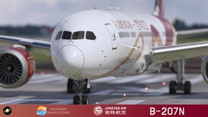 [SPECIAL] Horizon Sim B789 Juneyao Air 吉祥航空 "Chinese Silk Ribbon" B-207N 8K thumbnail 6