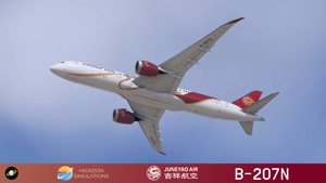 [SPECIAL] Horizon Sim B789 Juneyao Air 吉祥航空 "Chinese Silk Ribbon" B-207N 8K thumbnail 10