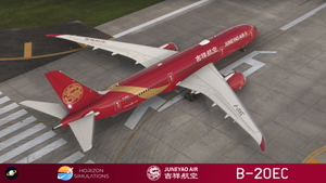 [SPECIAL] Horizon Sim B789 Juneyao Air 吉祥航空 "Oriental Ruby" B-20EC 8K thumbnail 6