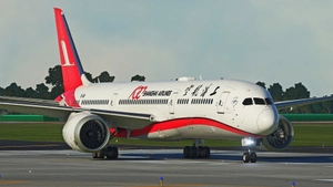 [SPECIAL] Horizon Sim B789 Shanghai Airlines 上海航空 "100th Aircraft" B-1111 8K thumbnail 3