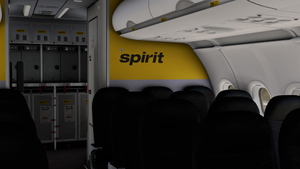 Spirit Airlines | Pack | w/Cabin | Fenix A320 thumbnail 14