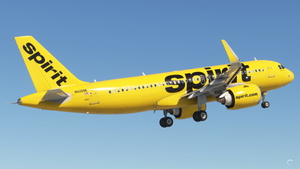 Spirit iniBuilds A320neo Pack thumbnail 3
