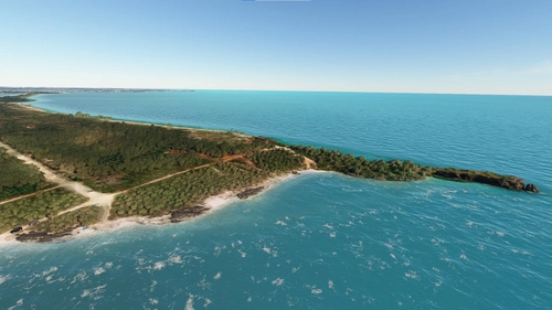 Split Rock, Bonefish Point, Bonefish Beach