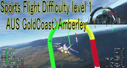 SportsFlight D1 AUS GoldCoast>Amberley Air Race
