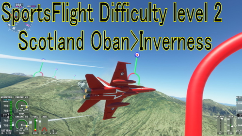 SportsFlight D2 Scotland Oban>Inverness Air Race