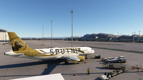 Sputnik Aviation 60K livery (Fenix A320 v2 Block2)