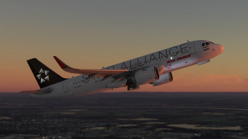 Star Alliance Air India VT-EXO