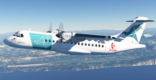 Startrailman  AirCroatia ATR 42-600
