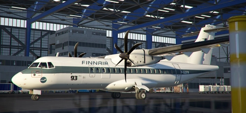 Startrailman Finnair ATR42